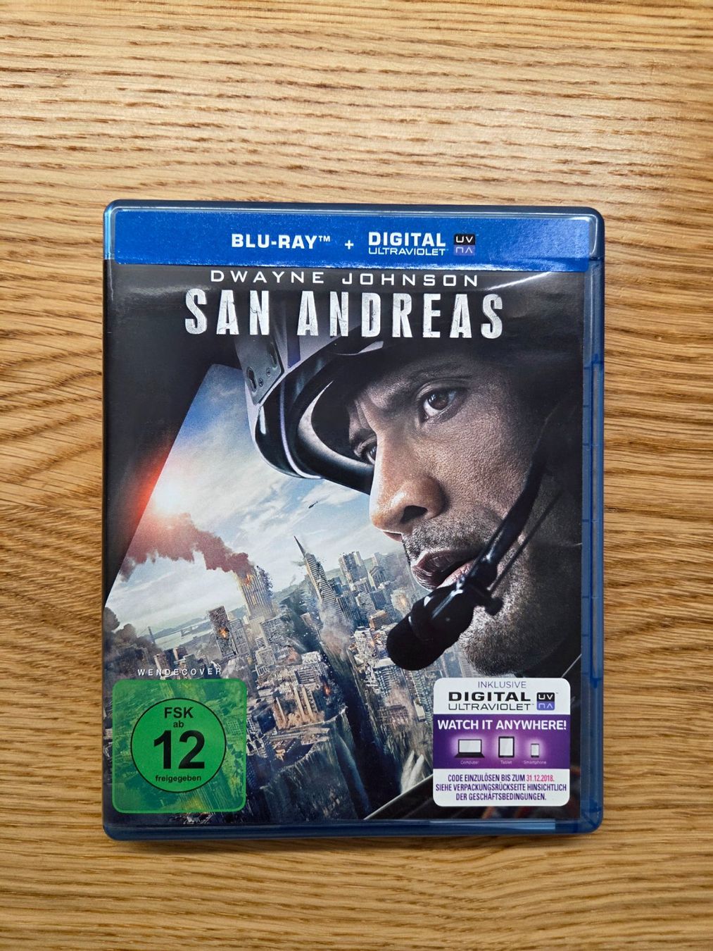 Tous les DVDs: San Andreas Blu-ray – D'occasion à Worben par m_s_hb2c