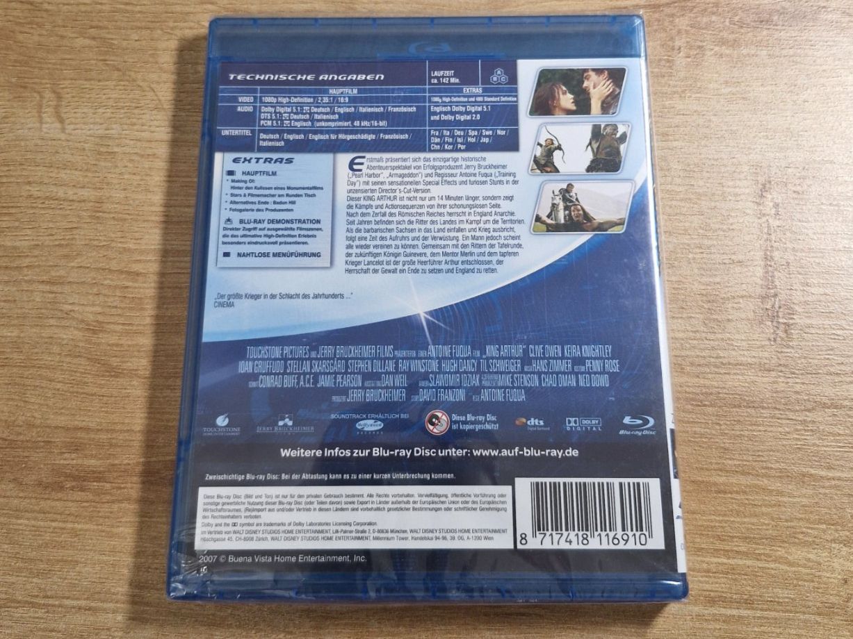 Tutti i DVDs: King Arthur (2004) NEU OVP Bluray – Nuovo e nell'imballaggio originale da Pfungen venduto da Whitie 1