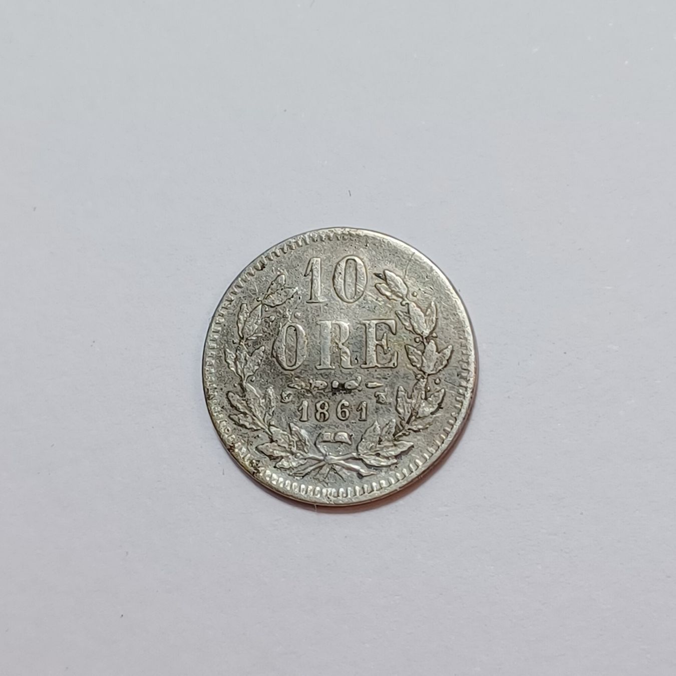 Tutti le monete: 10 Öre 1861 Schweden – Usato da Pfäffikon ZH venduto da Welt_Muenzen 1
