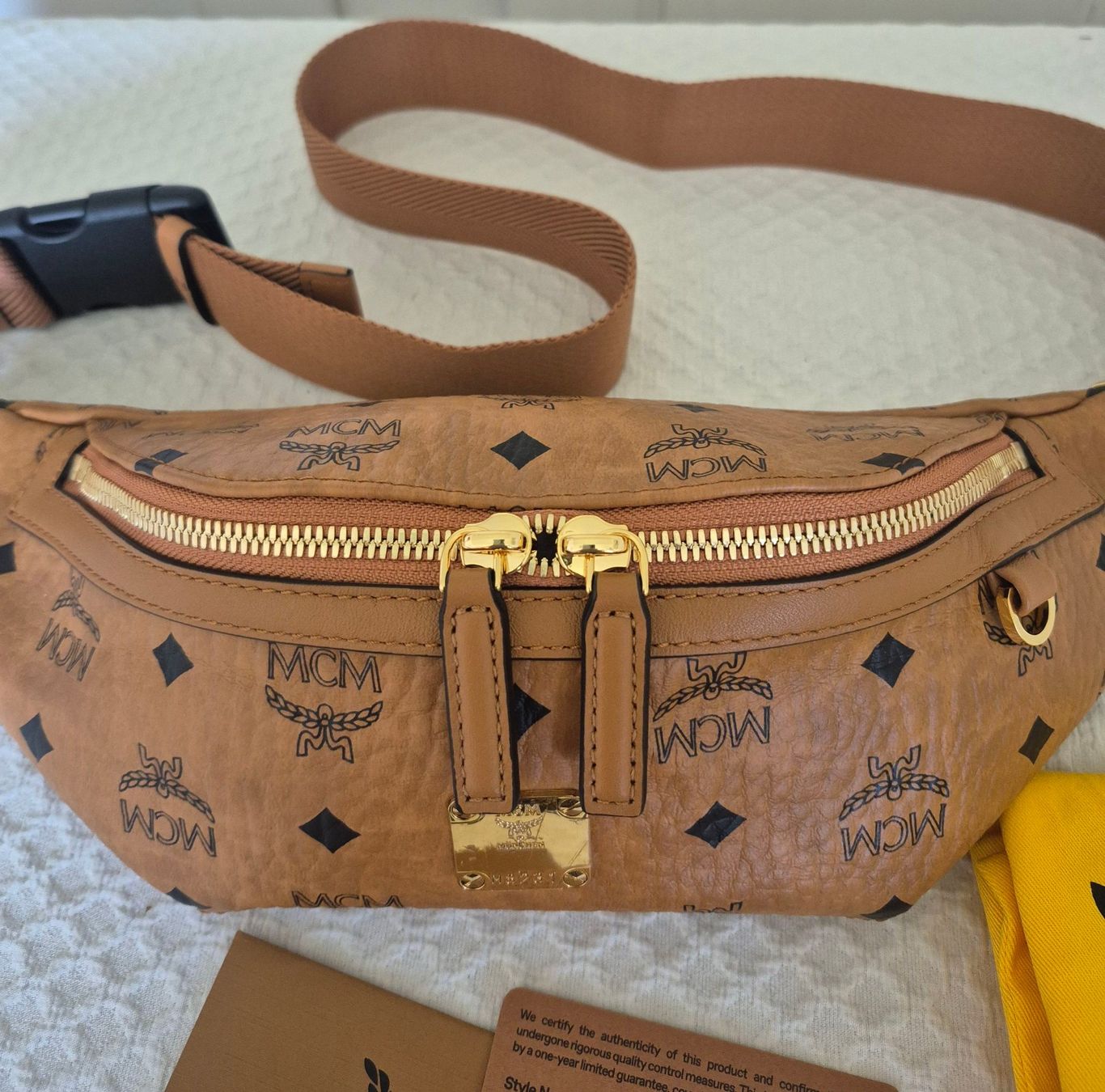 Mcm Borse: Neue MCM Belt Bag – Nuovo (secondo la descrizione) da Dottikon venduto da Pega7 3