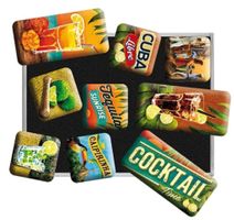 Cuba Cocktail Time Bar Drinks Magnet Set 9teilig