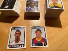 Panini Champions League Komplettsatz 2010 / 11 CR7&Messi