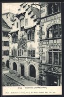 Zug, Stadthaus mit Gasthaus Rathauskelle