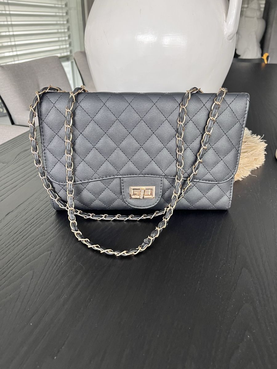 Borse da donna: Tasche Damen schwarz/gold  – Nuovo (secondo la descrizione) da Hinwil venduto da dire07