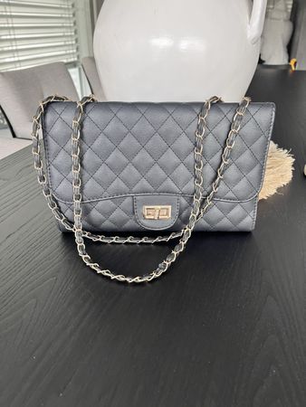 Tasche Damen schwarz/gold 
