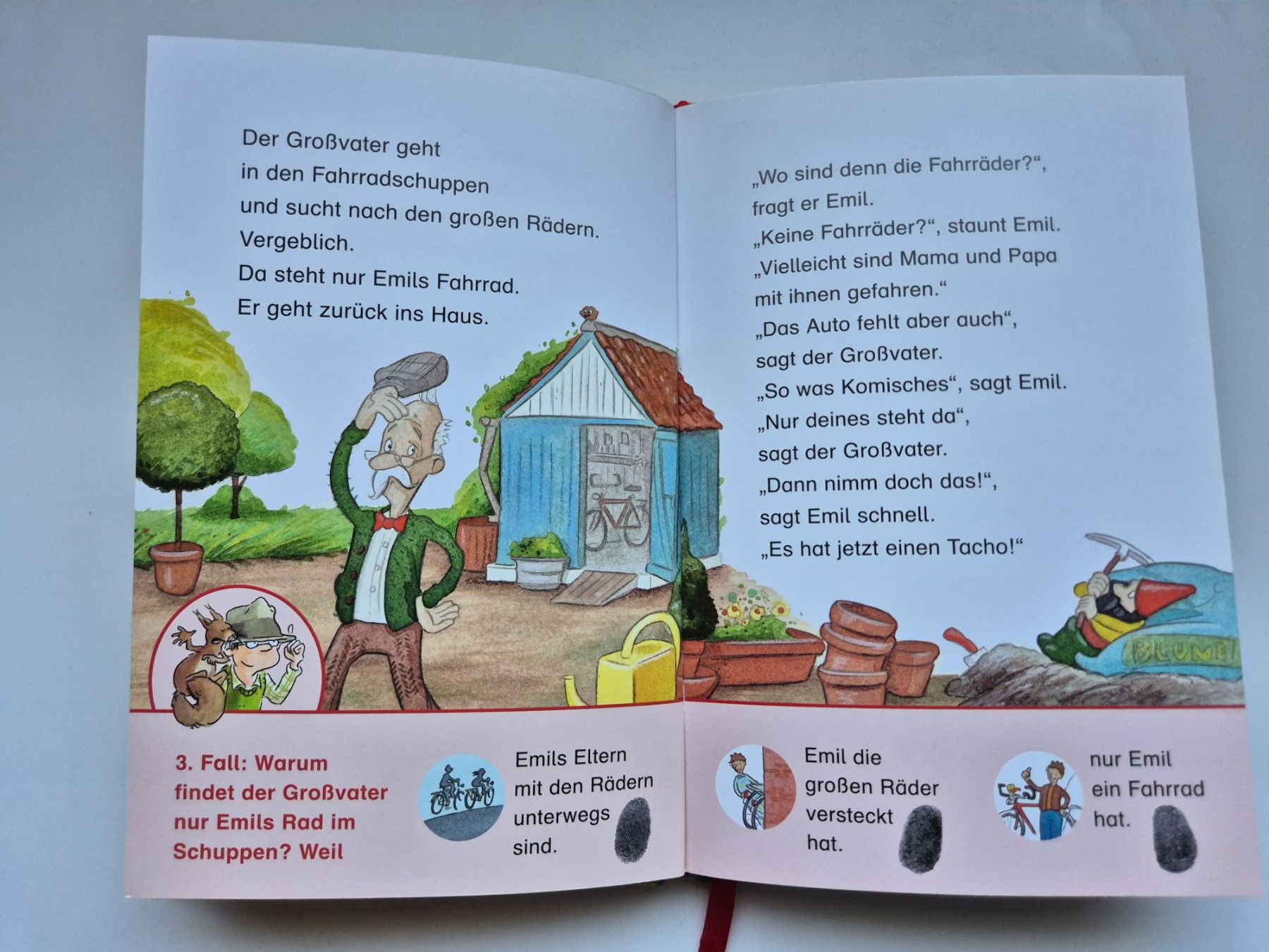 Libri: DUDEN Leseprofi   -   Emil und der neue Tacho – Usato da Niederweningen venduto da Obson 2