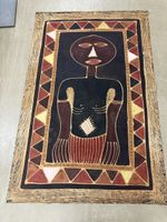 Afrikanische Wandkunst, Vintage Gemälde, Ethnische Kunst