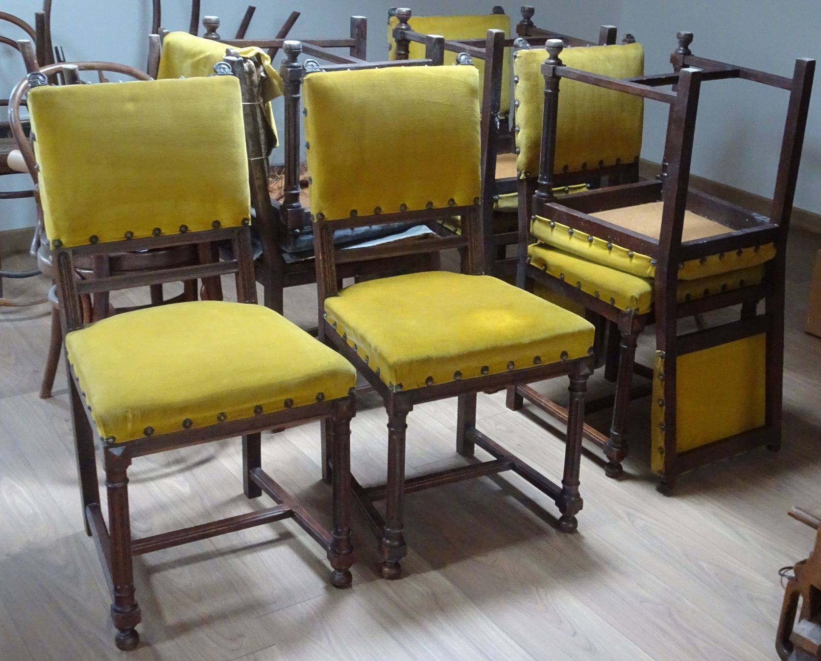 Stühle: Chaises Jaune – Gebraucht aus Chêne-Bourg von cyro2 1