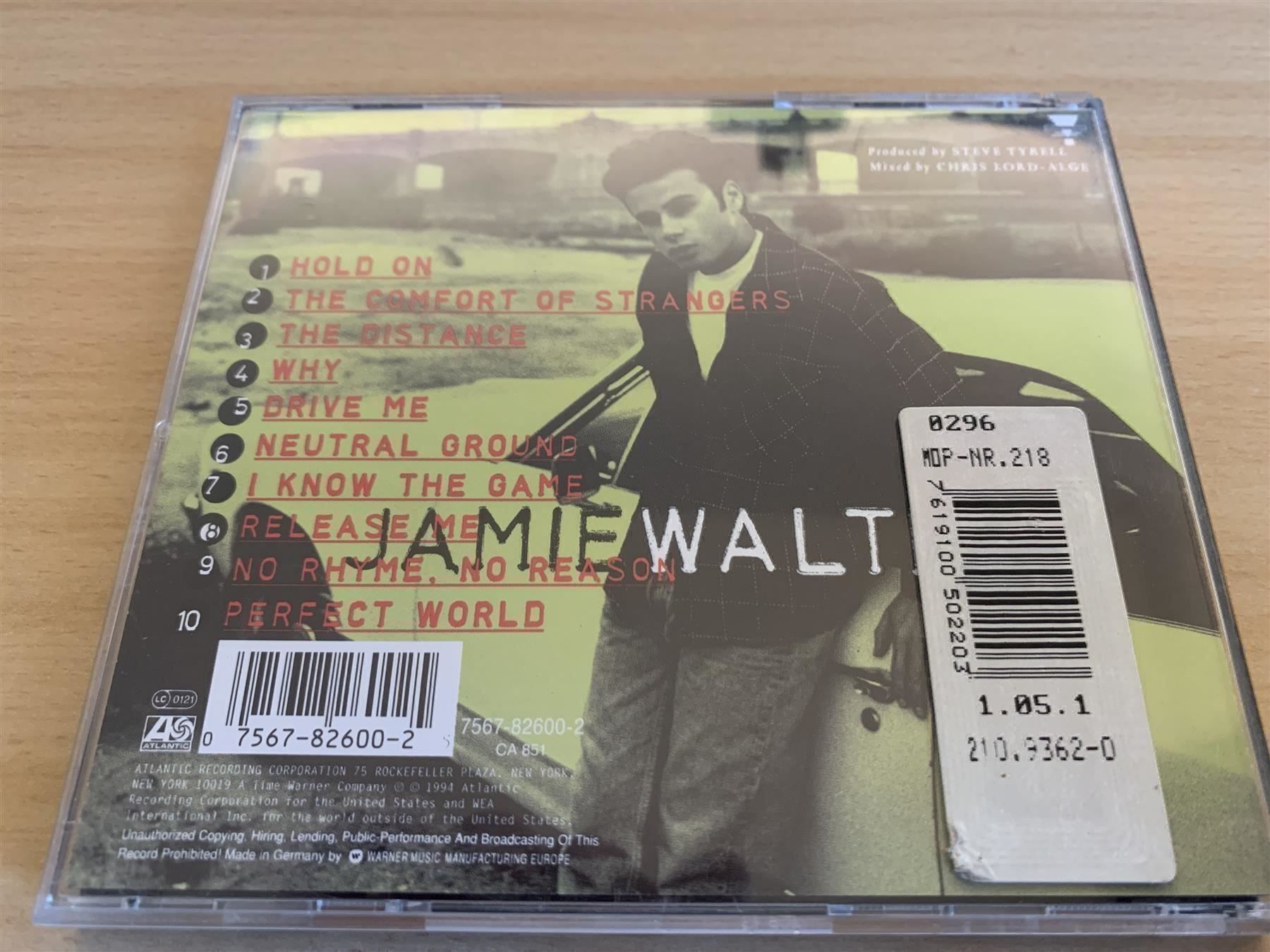 CD: Jamie Walters – Jamie Walters – Usato da Rikon im Tösstal venduto da Alpenmutz 1