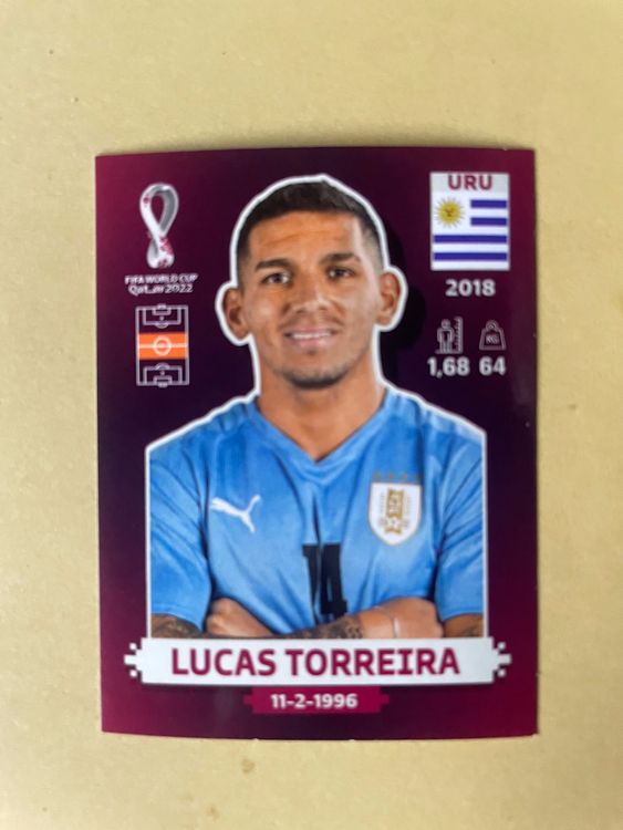 URU 14 Panini WM 2022 LUCAS TORREIRA | Acheter Sur Ricardo