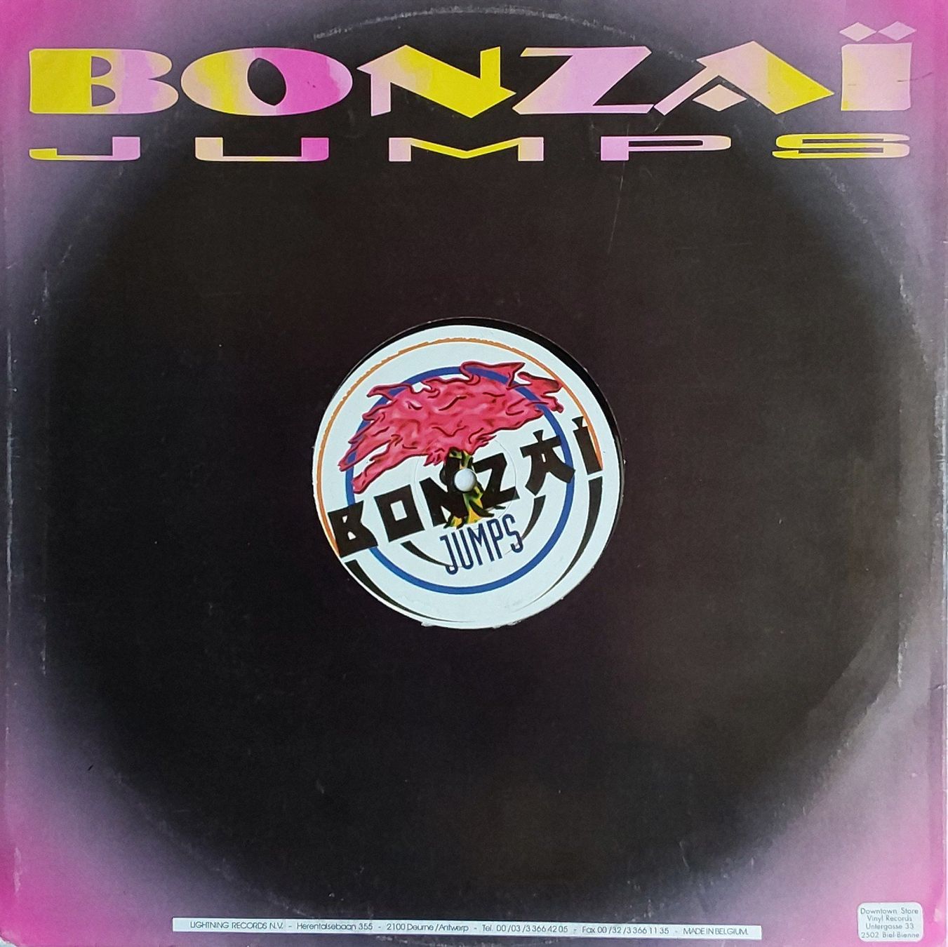 Dischi in vinile: Vinyl Maxi Single  - Bonzai - D-Vibes - Bel 95 VG+ – Usato da Villeret venduto da Fil11 1
