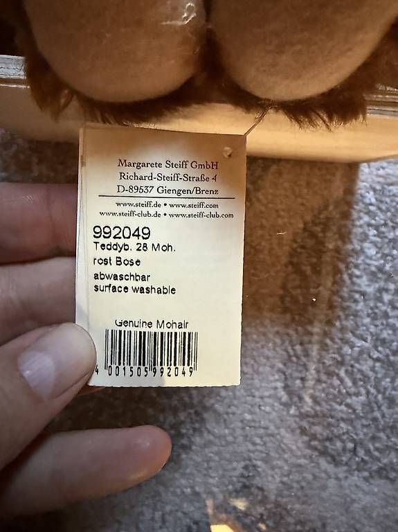 Giocattoli: Steiff Bär Limited Edition - NEU – Usato da Basel venduto da mar_w7l9 3