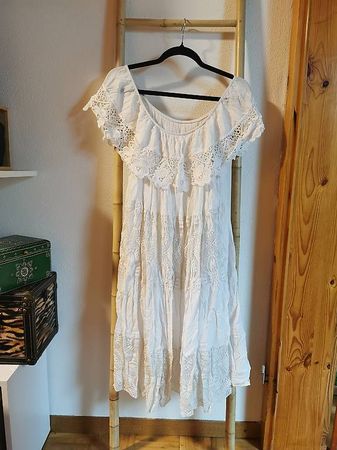 Sommer Kleid (weiss) 
