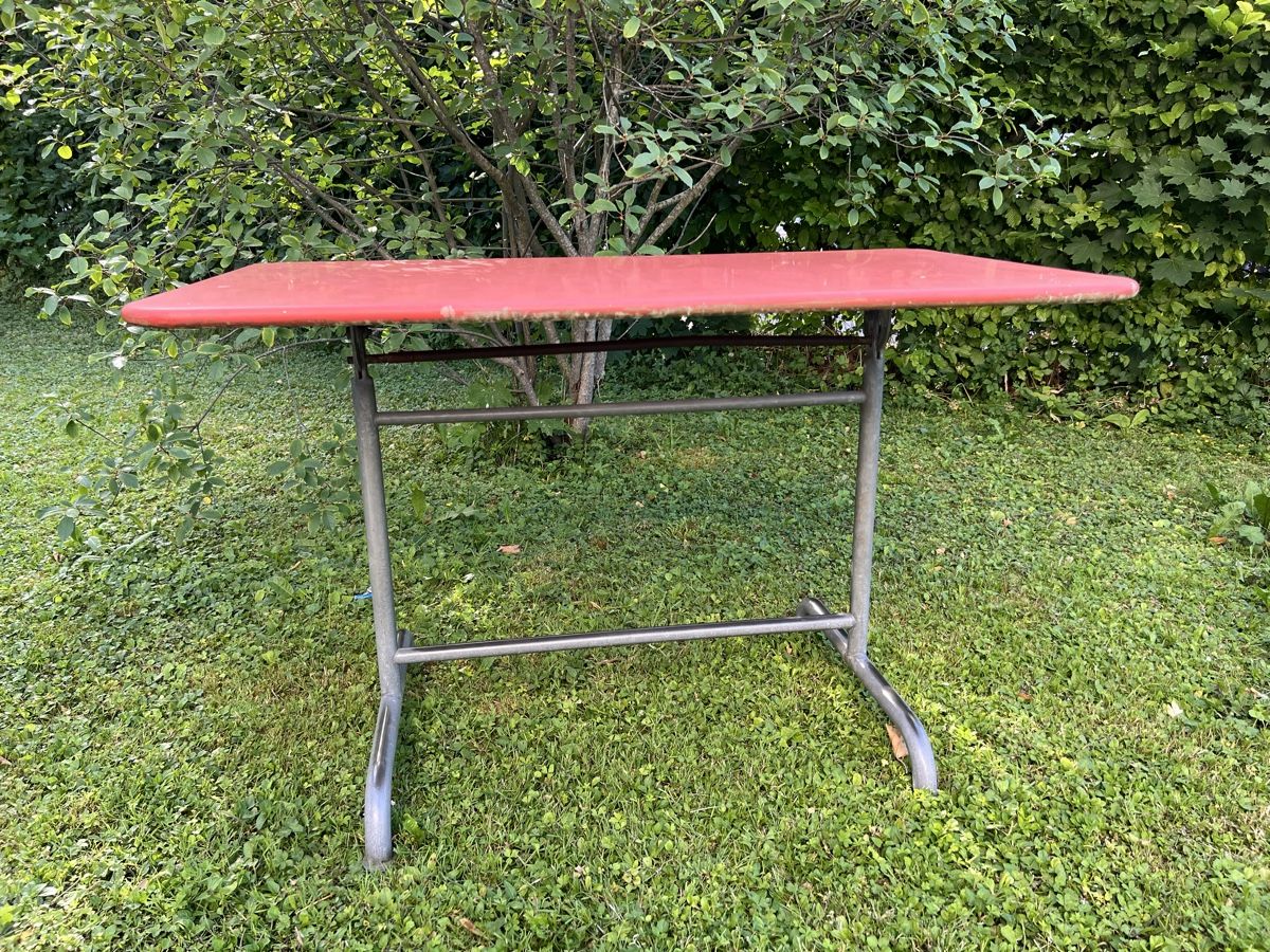 Tavoli: Gartentisch Metall rot – Usato da Zürich venduto da bernhard.jaeggi