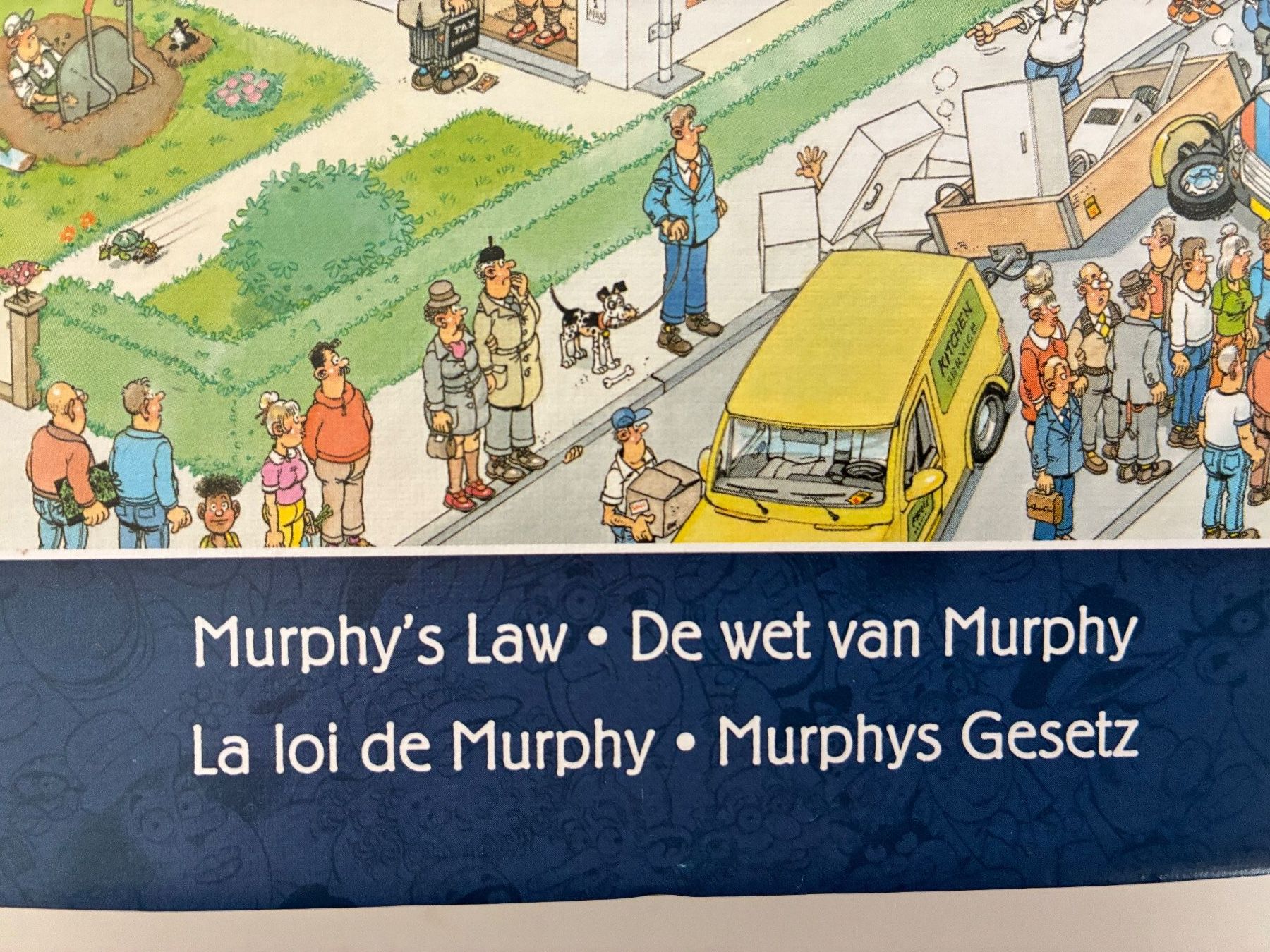 Puzzle: Puzzle JAN van HAASTEREN - Murphys Gesetz – Usato da Ammerzwil BE venduto da Frama0 2