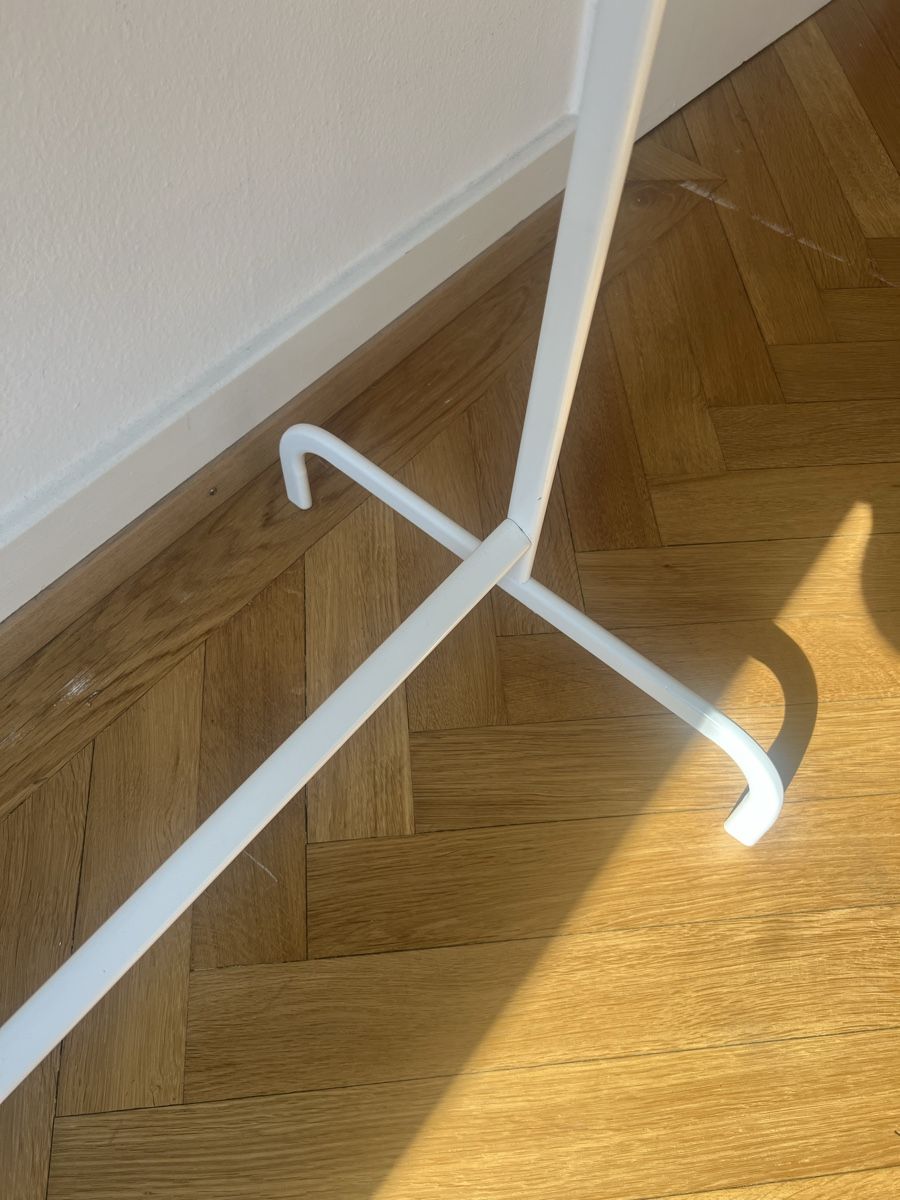 Ikea Fixations: IKEA MULIG Clothes rack, white 99x152 cm – D'occasion à Zürich par daria_m 2
