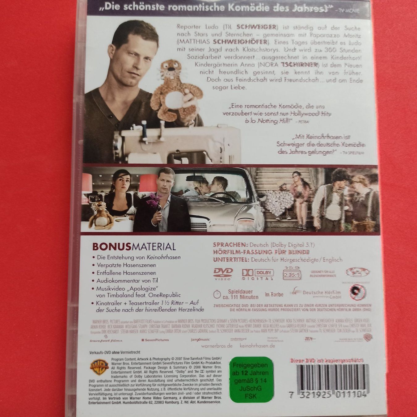 Tutti i DVDs: Keinohrhasen – Usato da Dübendorf venduto da kb86_MOVIE 1