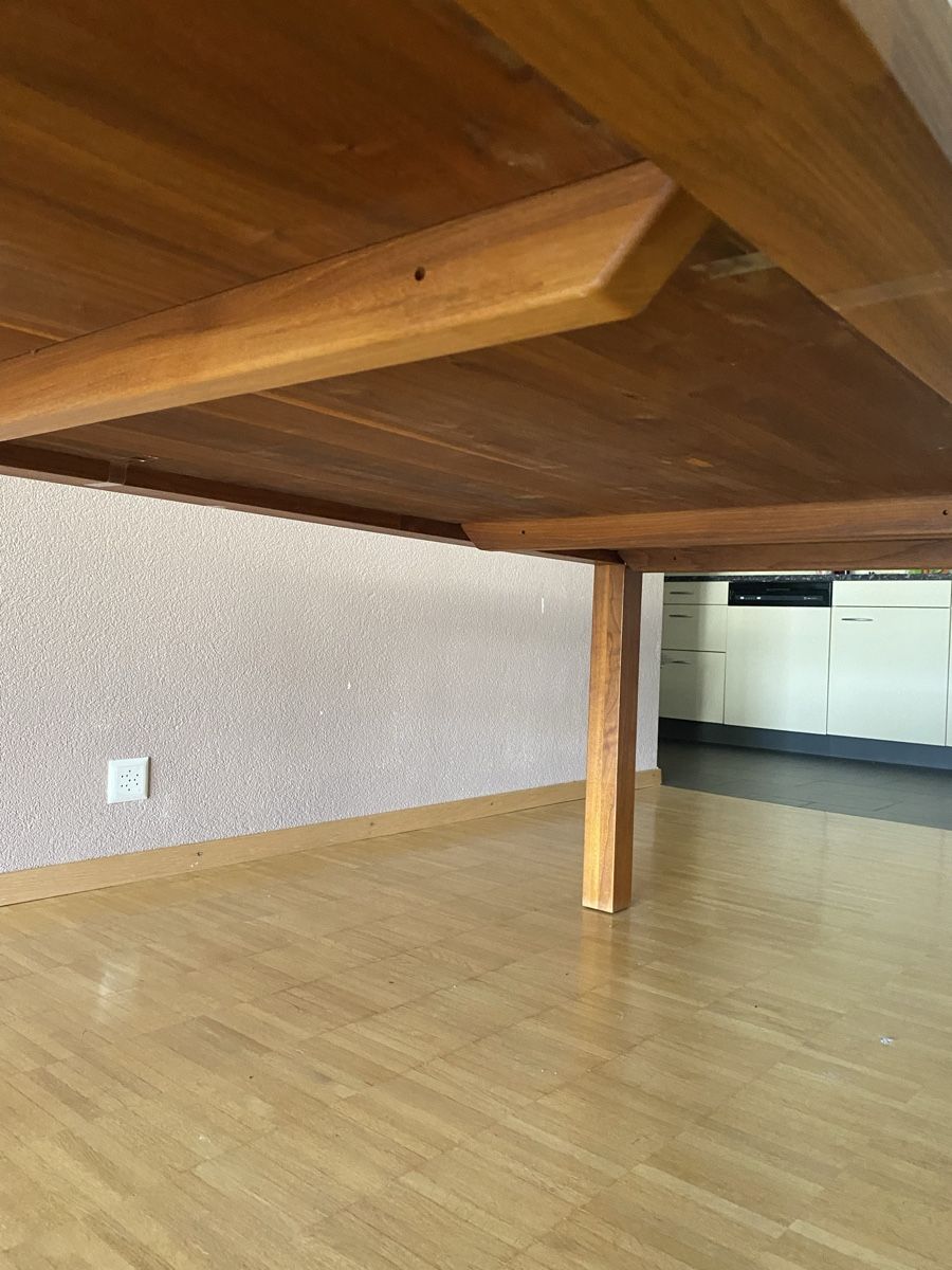 Team7 Tavoli: TEAM 7 Massivholz Esstisch Nussbaum – Usato da Einsiedeln venduto da SempreHCAP 4