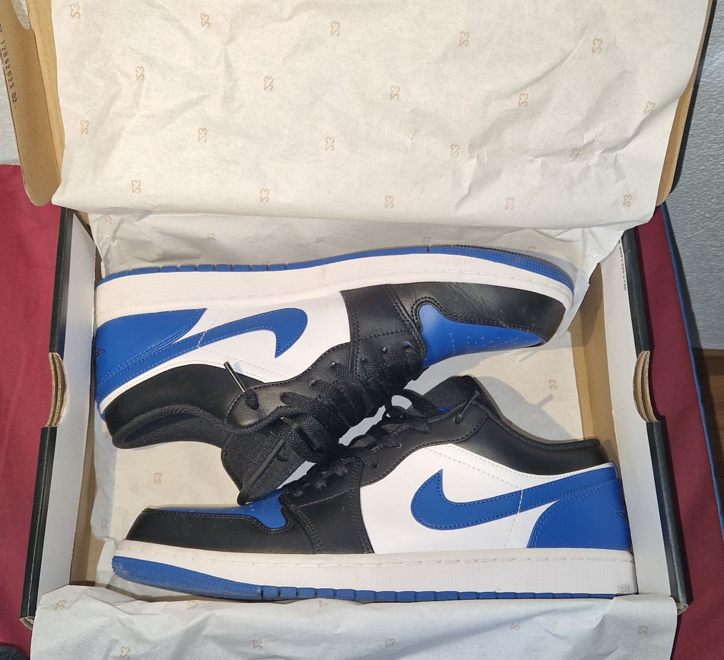 Jordan Scarpe da uomo: Jordan 1 Low Alternate Royal Toe – Usato da Zürich venduto da iAmmann