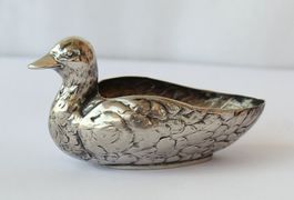 Vintage Duck Ente Silber 835 detailliert wohl Germany