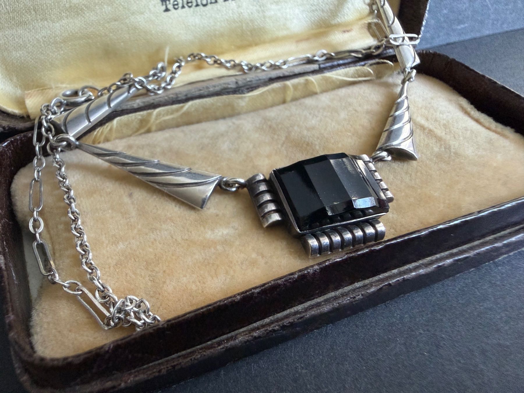 Catenine: Art Deco Silber Kette 800 – Usato da Spiegel b. Bern venduto da Rogger72