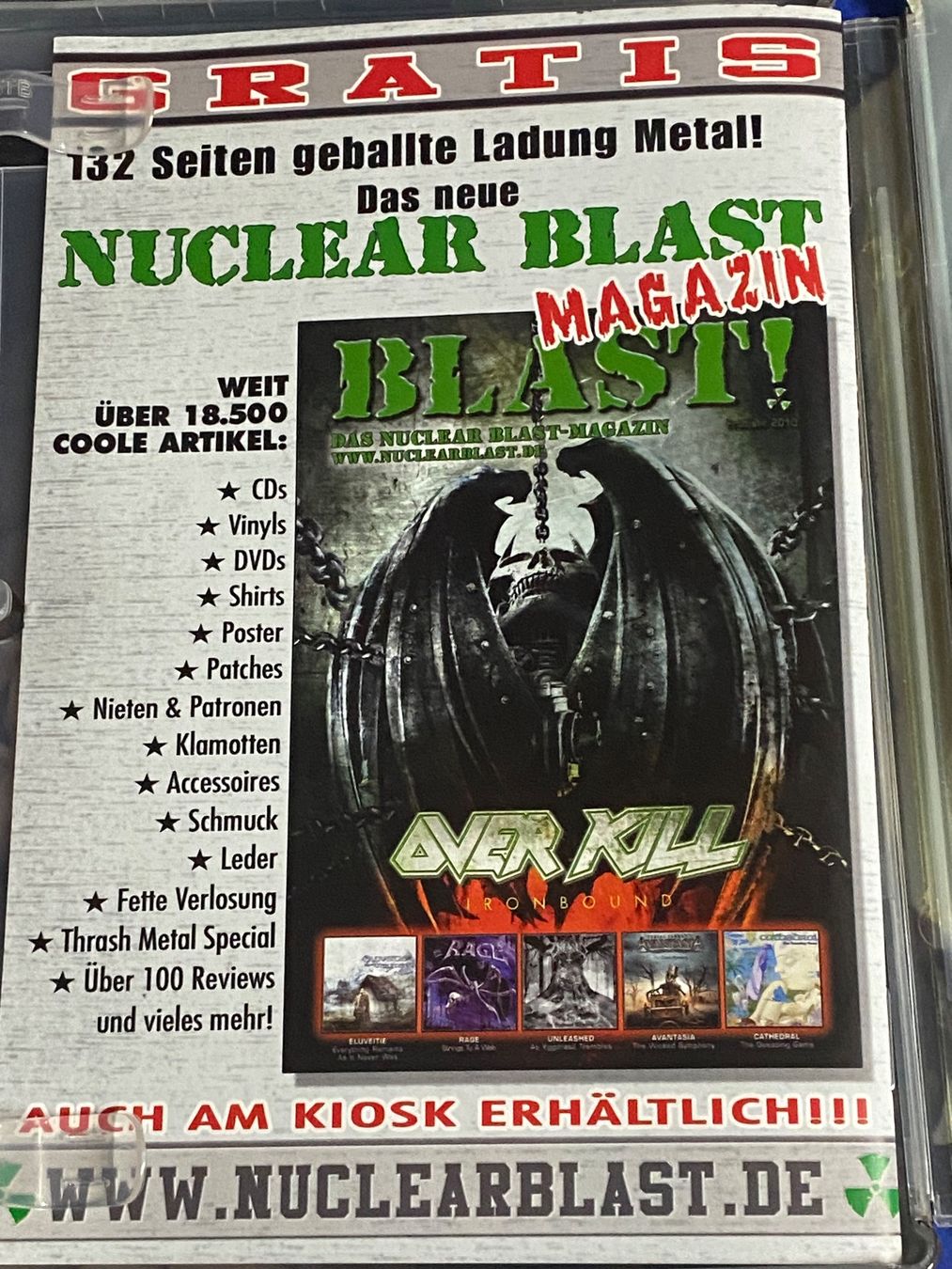 Tutti i DVDs: The Crazies Steelbook – Usato da Muri b. Bern venduto da AdidasCollector 2