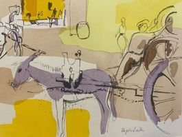 Max Hegetschweiler (1902 - 1995) Lithographie