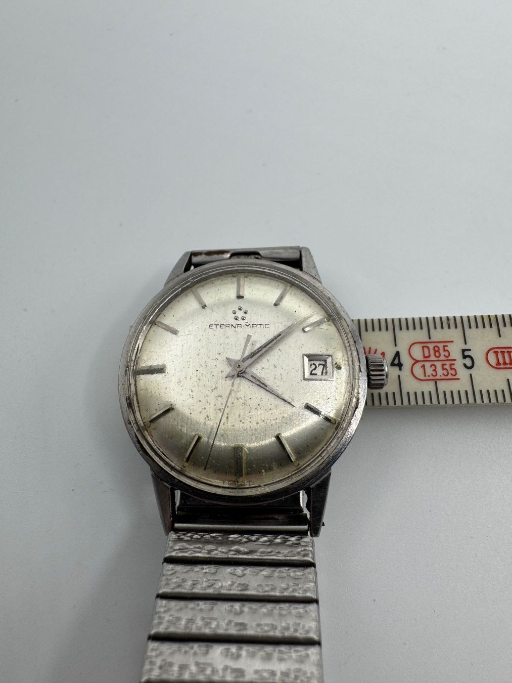 Eterna Montres: Eterna Matic Herrenuhr mit Datum – D'occasion à Sachseln par BONATI01 8