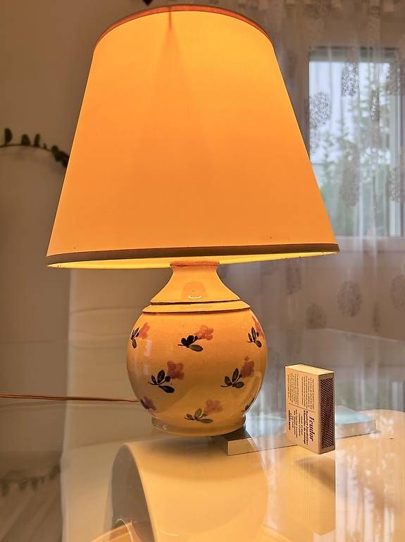 Lampade: Lampe de chevet en faïence – Usato da Domdidier venduto da the_x6gl