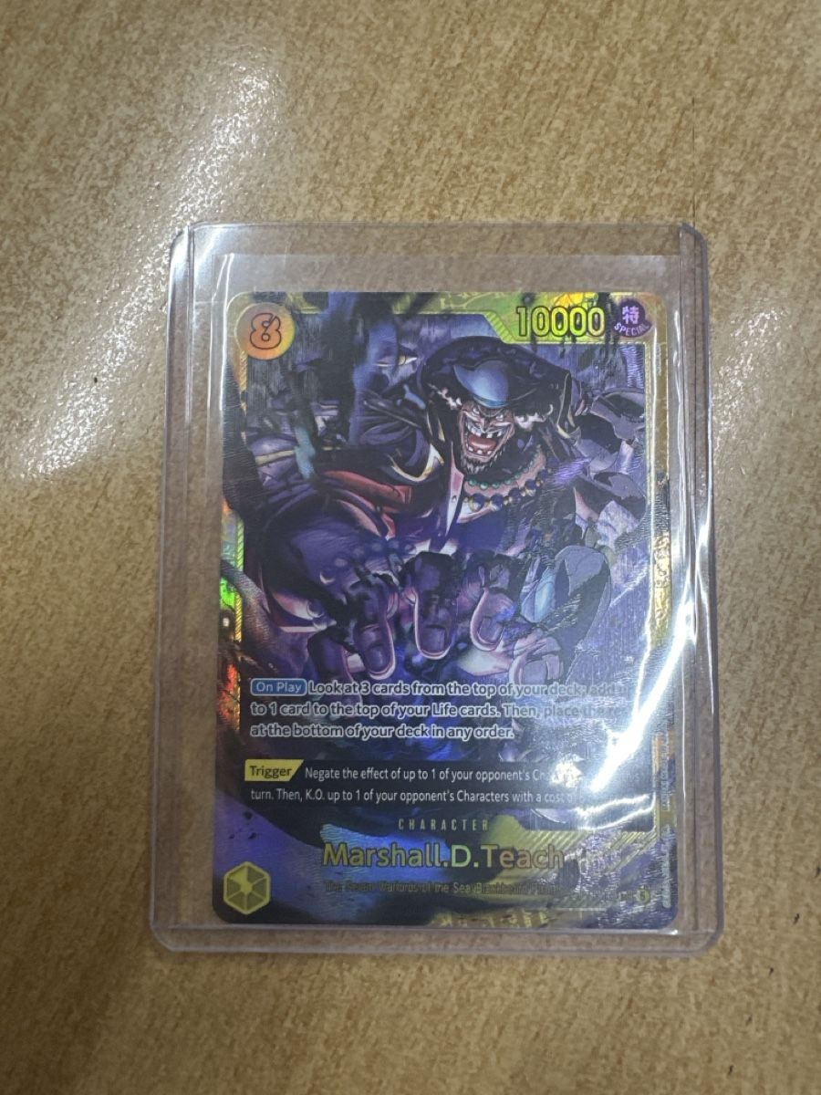 Bandai Sammelbilder & Trading cards: One Piece Marshall.D.Teach (OP16-119) – Neu (gemäss Beschreibung) aus Aesch BL von LeekTCG
