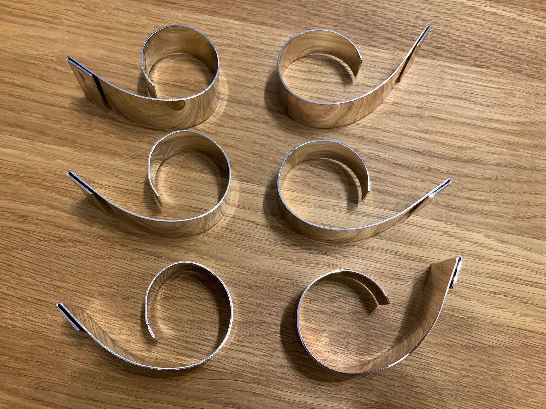 Sonstige Dekorationen & Accessoires: 3+3 Serviettenringe Excellence Royal  + Excellence princess – Gebraucht aus Winterthur von Quilterin 3