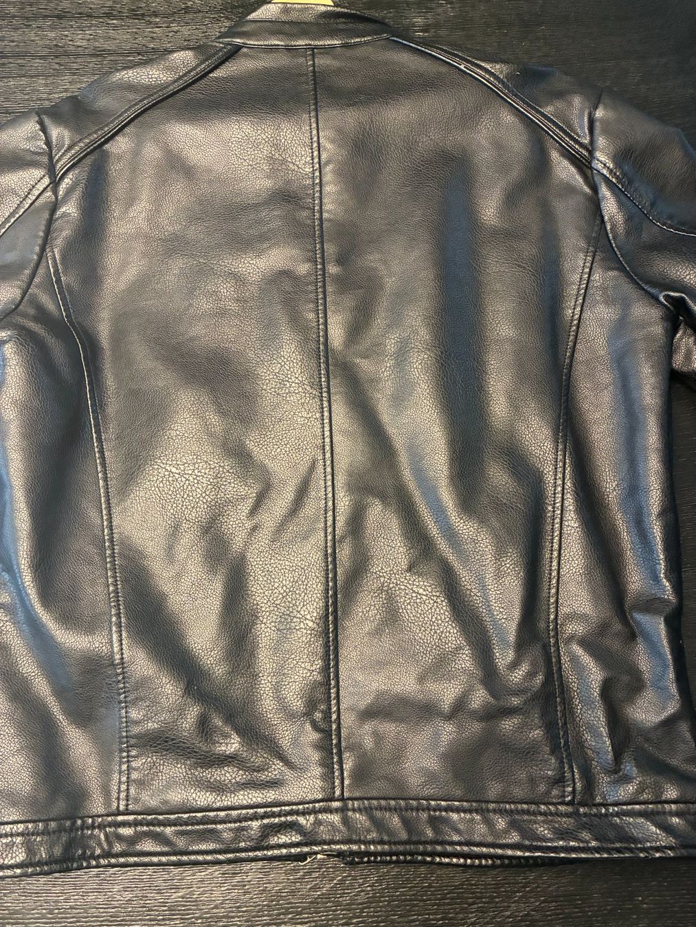 Jack & Jones Giacche: Black Leather Jacket Jack & Jones in very good condition – Usato da Küsnacht ZH venduto da dav_2hzv 2