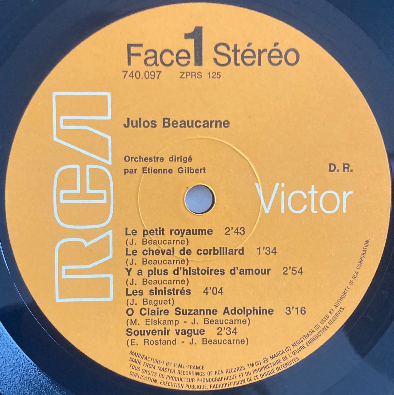Dischi in vinile: JULOS BEAUCARNE - PREMIÈRES CHANSONS – Usato da Poliez-Pittet venduto da Newtown-Records 2