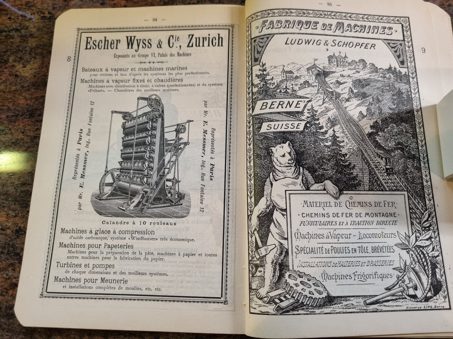 Dokumente: Katalog Paris 1889 Sections Suisses Prospekt – Gebraucht aus Trachslau von post35 4