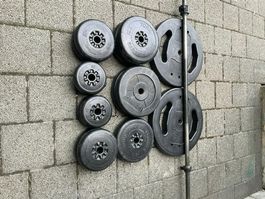 Langhantel Set 50.0kg