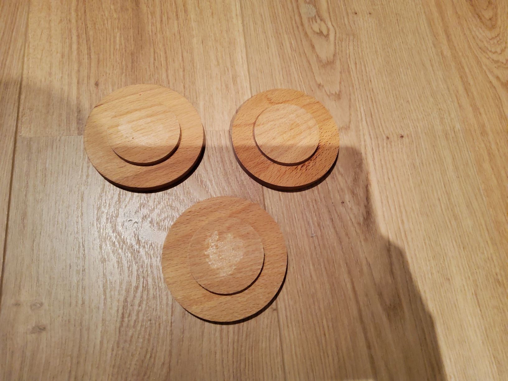 Sottobicchieri: Untersetzer aus Holz – Nuovo e nell'imballaggio originale da Sax venduto da Kieselstei 1