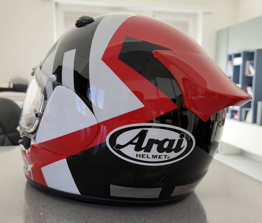 Caschi & visiere: Casco Arai Quantic Space Red - taglia M – Usato da Lugano venduto da mp3_ll56 2