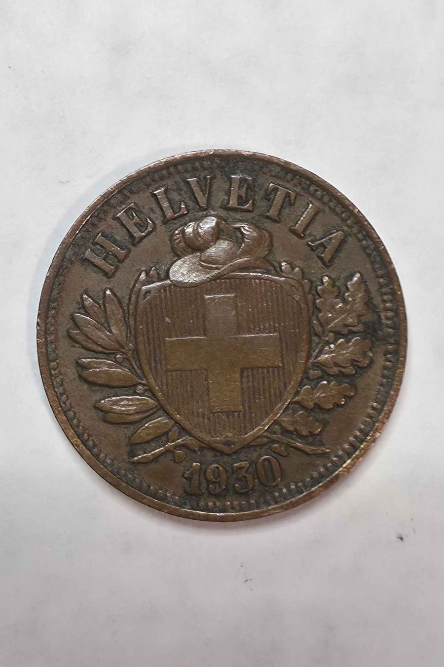 Tutti le monete: 2 Rappen 1930 – Usato da Filzbach venduto da Cschufi