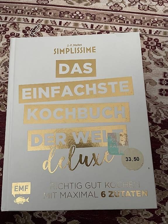 Libri: Das einfachste Kochbuch der Welt – Usato da Zürich venduto da Ran25