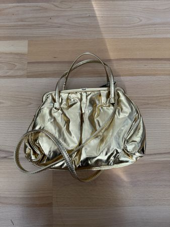 Handtasche Gold Damen ZARA guter Zustand