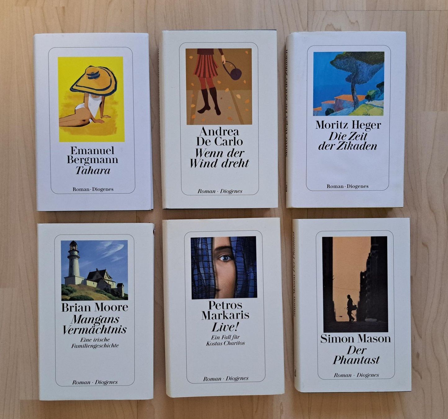 Libri: 6x Romane, Diogenes, Hardcover – Usato da Basel venduto da Patiscat