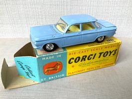 🟡🔵 CORGI TOYS # 229 / Chevrolet Corvair / 1961