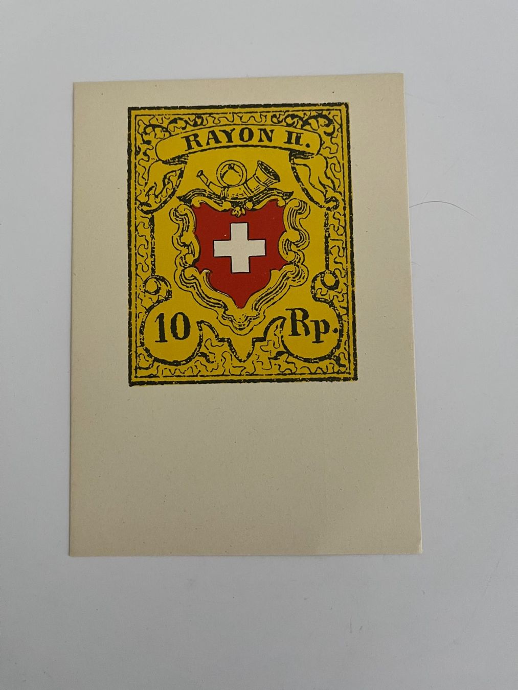 Tutti i francobolli: Ansichtskarte Rayon II 10 Rp gelb. – Usato da Dietikon venduto da sch_w2tw