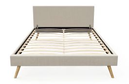 Bettgestell (Polsterbett) Beige