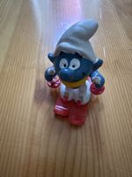 Figurine Schtroumpf skieur Schleich 1976 REVO W. Berrie Co.