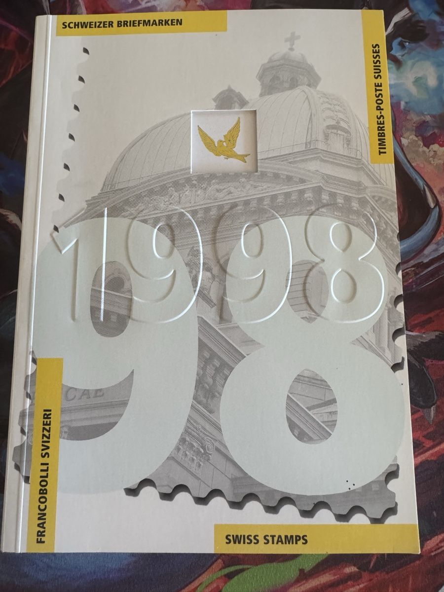 Alle Briefmarken: Schweizer Briefmarken Jahrbuch 1998 – Gebraucht aus Leutwil von Jaxon_withXx
