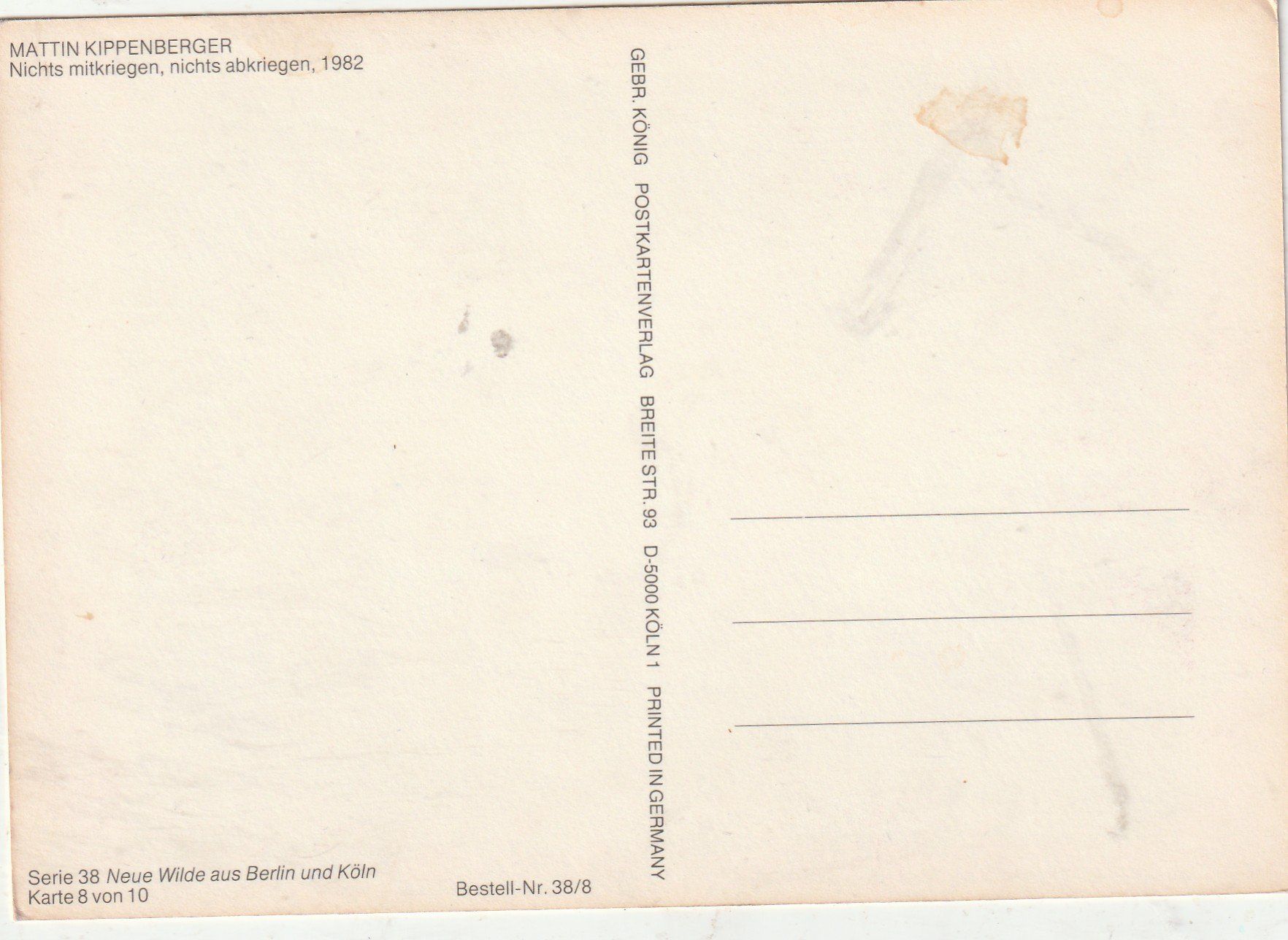Cartoline postali: Malerei Frau ??? – Usato da Lumbrein venduto da made02 1