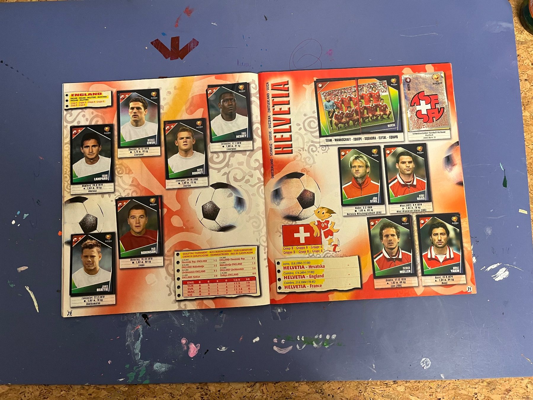 Panini Album: Panini Album Euro 2004 – Usato da Rudolfstetten venduto da Clodo1975 5