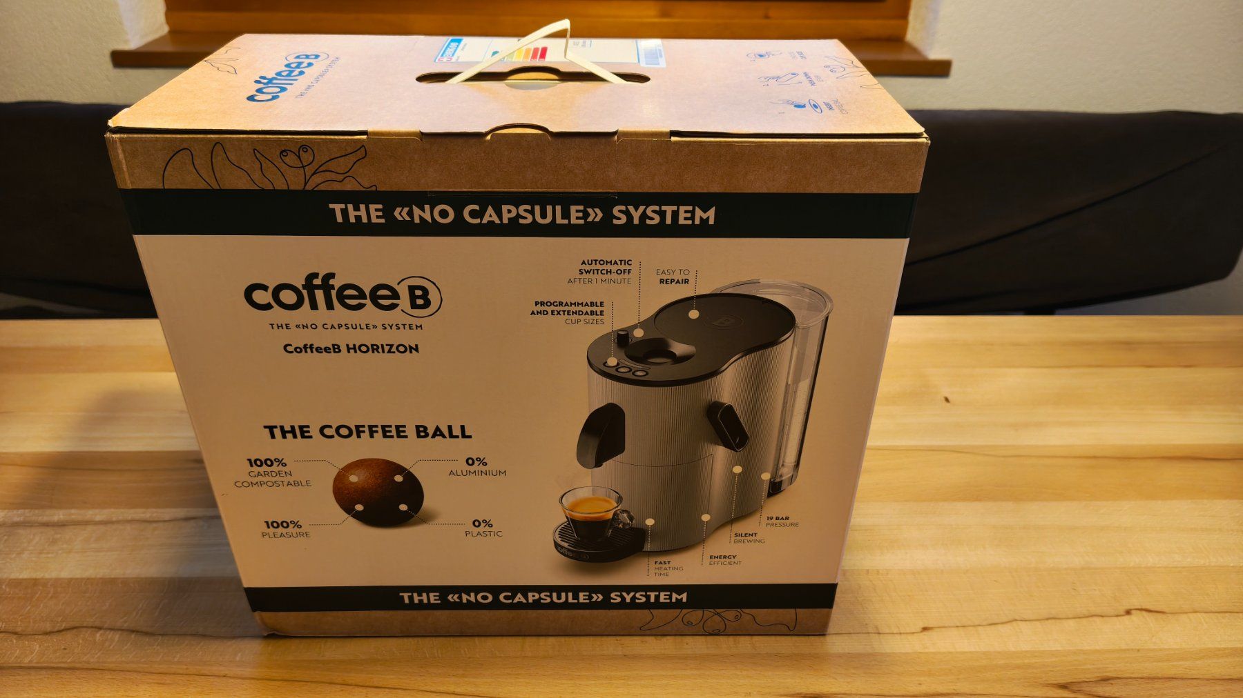 Coffee B Macchine per caffè & Macchine per espresso: CoffeeB Horizon neu – Nuovo e nell'imballaggio originale da Waldkirch venduto da and_5d8d 1