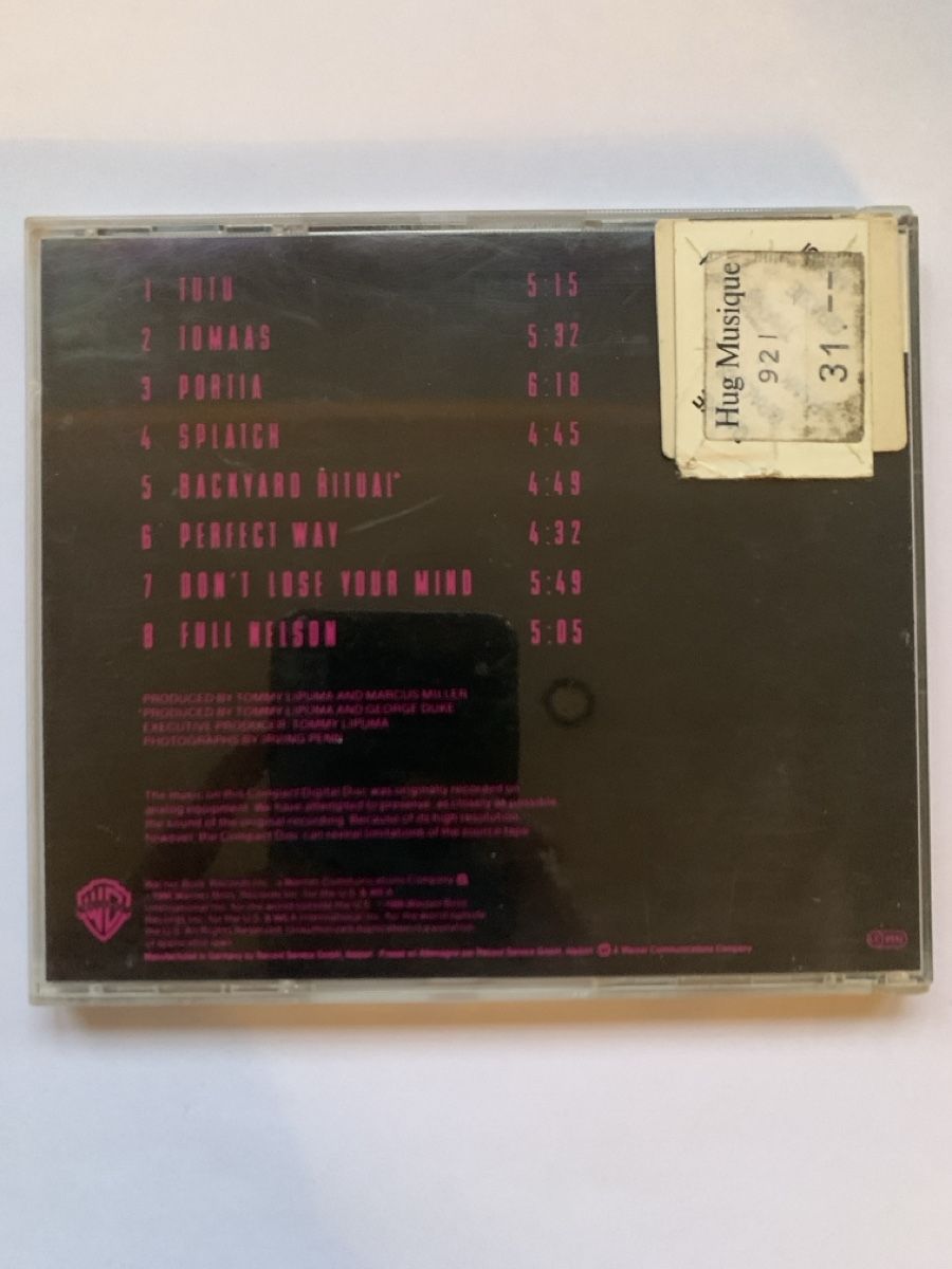 CD: CD Miles Davis album Tutu  – Usato da Salavaux venduto da Lune_Diurne 1